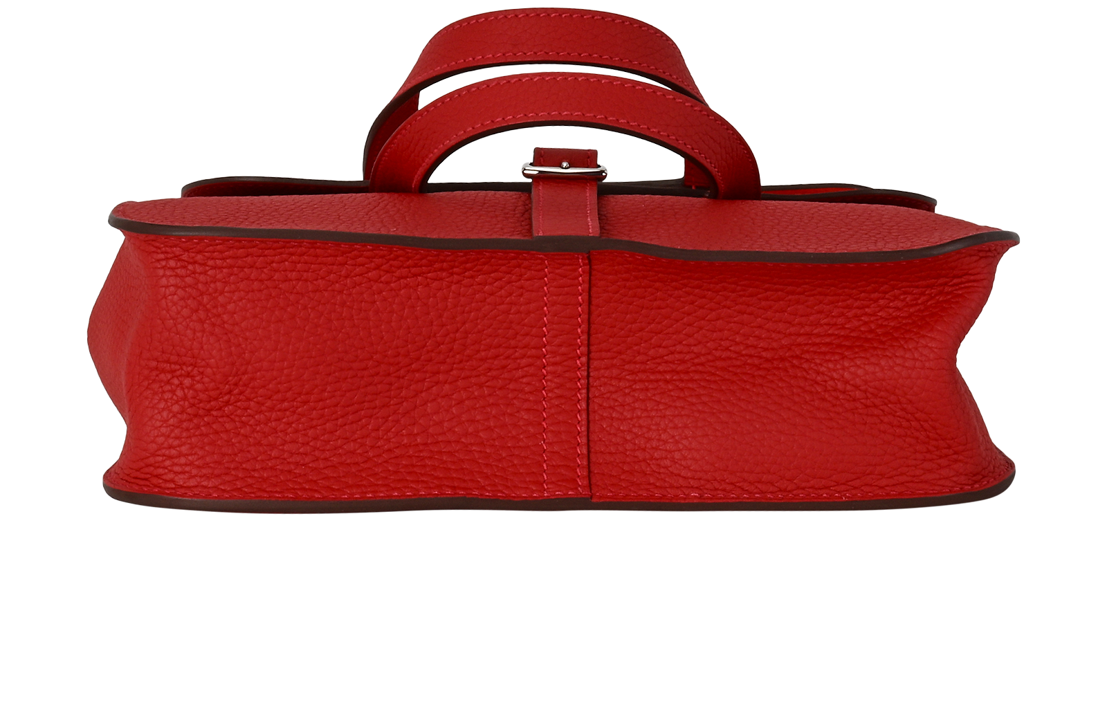Halzan 25 In Clemence Rouge, &pound;3,500, Handbags, Red, Leather, Top view